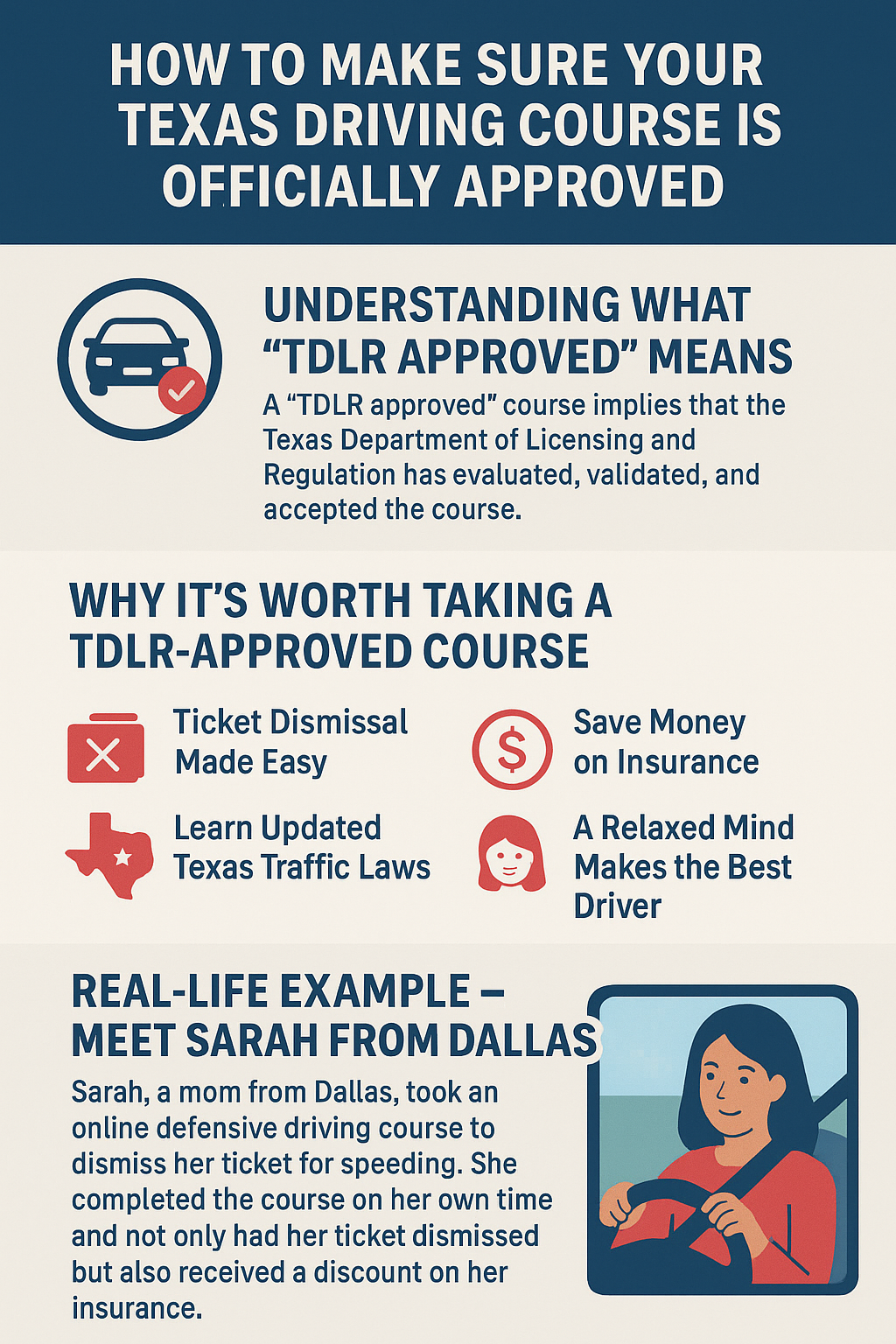 How to Make Sure Your Texas Driving Course Is Officially Approved