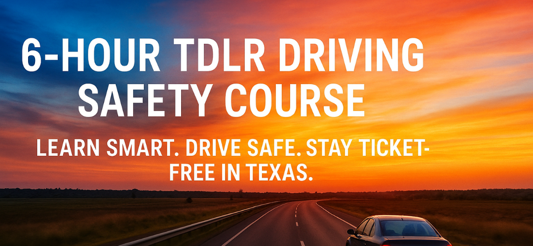 The 6-Hour TDLR Driving Safety Course Explained