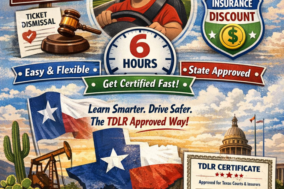 TDLR Defensive Driving Course